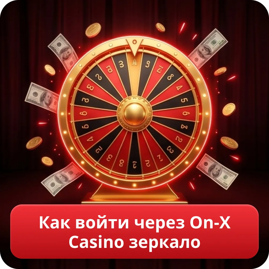 Как войти через On-X Casino зеркало